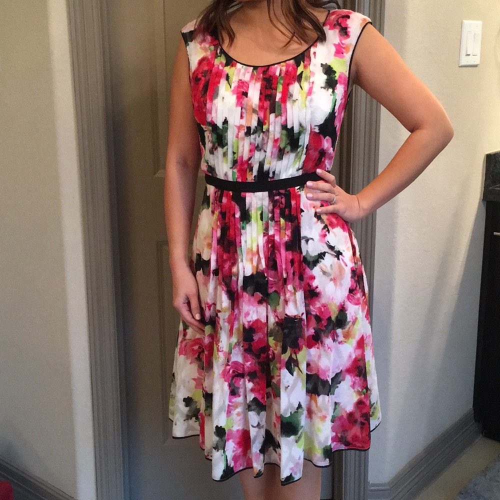 Adrianna Papell Floral print dress